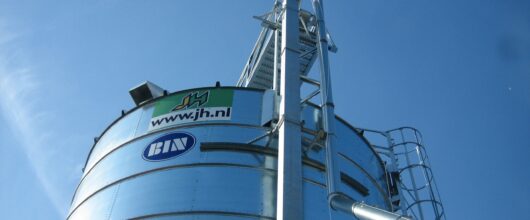 kettingelevator met rubber meenemers