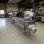 Schroeftransporteur van Jansen&Heuning voor het transporteren van bulkgoed en stortgoed.