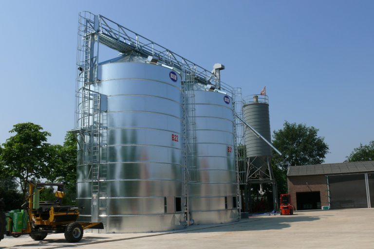 Akkerbouwer uit Blijham investeert in 590 ton graanopslag