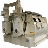 JHPM 10000 paddle mixer voor het homogeen mengen van bulkgoed