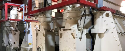 Paddle mixer met dubbele as voor 45 ton/uur – Jansen&Heuning
