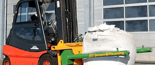 Mobiele bigbag crusher