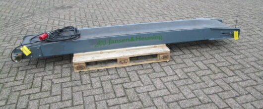 Inruil en gebruikte machines en onderdelen van Jansen en Heuning voor inzet in uiteenlopende bulkinstallaties.