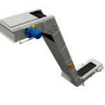 Bandtransporteur van Jansen&Heuning voor het verplaatsen van bulkgoed en stortgoed.