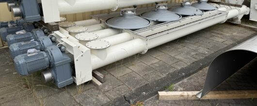 Gebruikte machines van Jansen & Heuning voor diverse bulkhandling toepassingen.