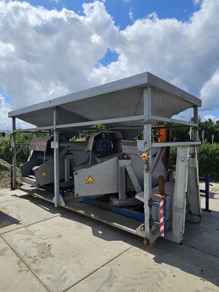 Tweedehands bandwerper voor graanverwerking op locatie