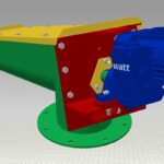 Schroeftransporteur van Jansen&Heuning voor het transporteren van bulkgoed en stortgoed.