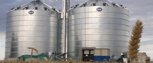 Graansilo 2 x 1000 ton